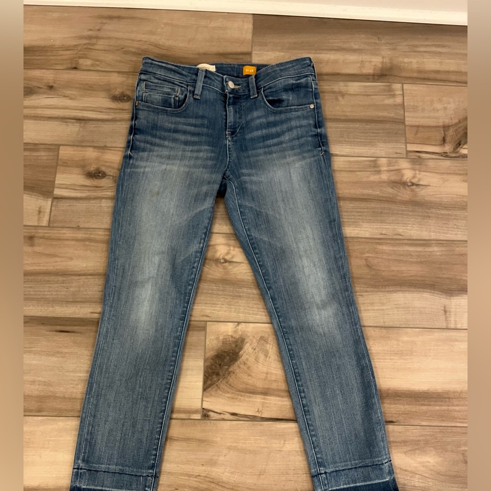 Anthropologie Pilcro and the Letterpress Women Blue Jeans no.28 W30x25 mid rise